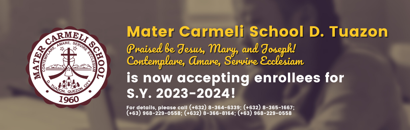 Now Accepting Enrollees for S.Y. 2023-2024